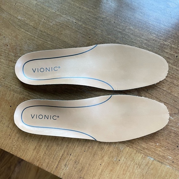 Vionic Willa II Black Leather Comfort Flats size 7.5 - Picture 8 of 10